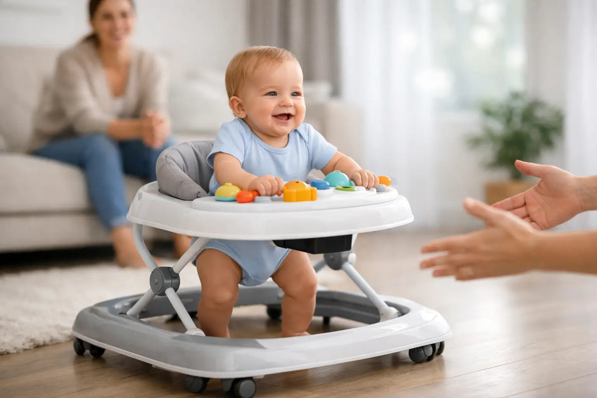 Baby Walker Age Guide for Safer First Steps