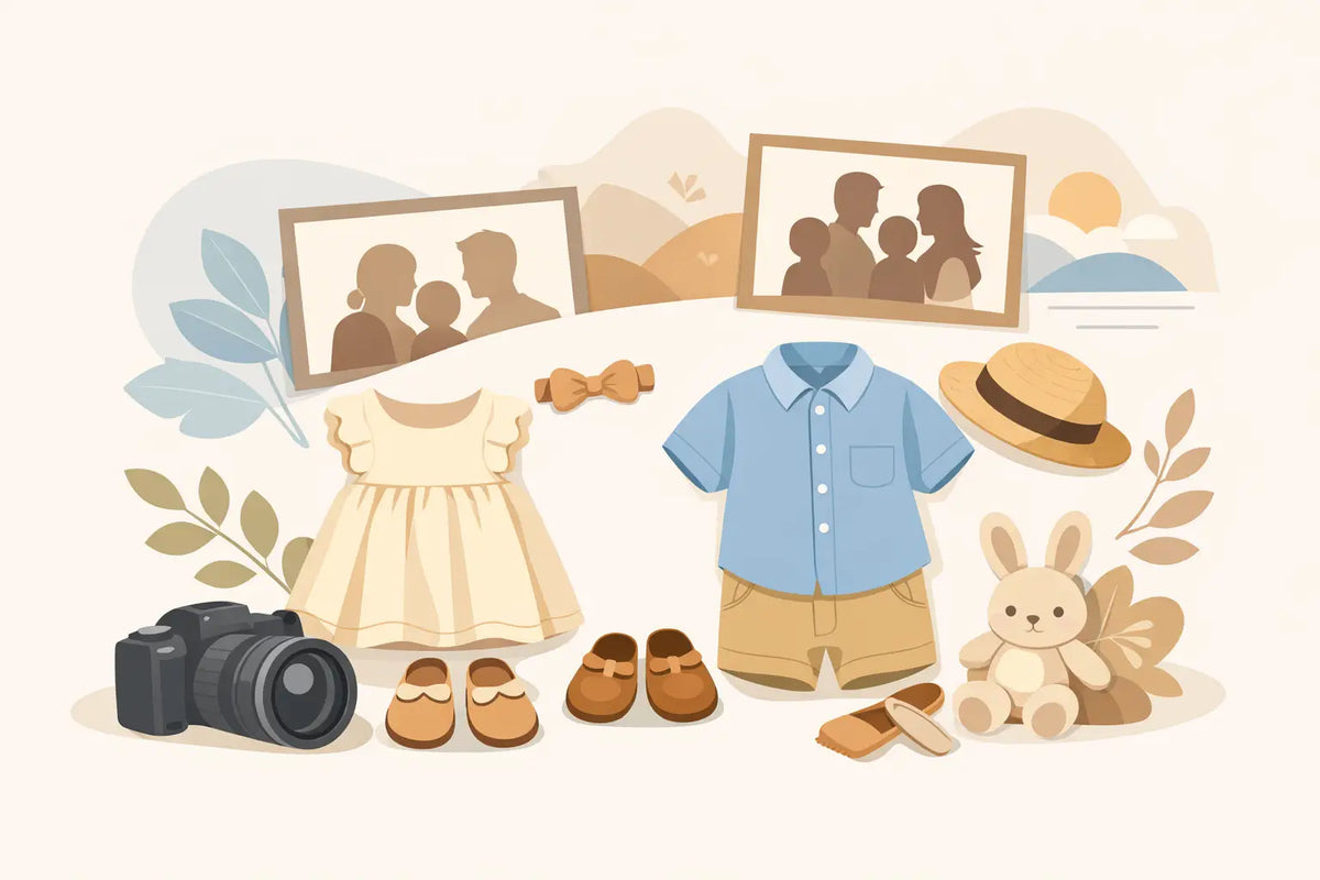 Baby Clothes for Family Photos That Photograph Well