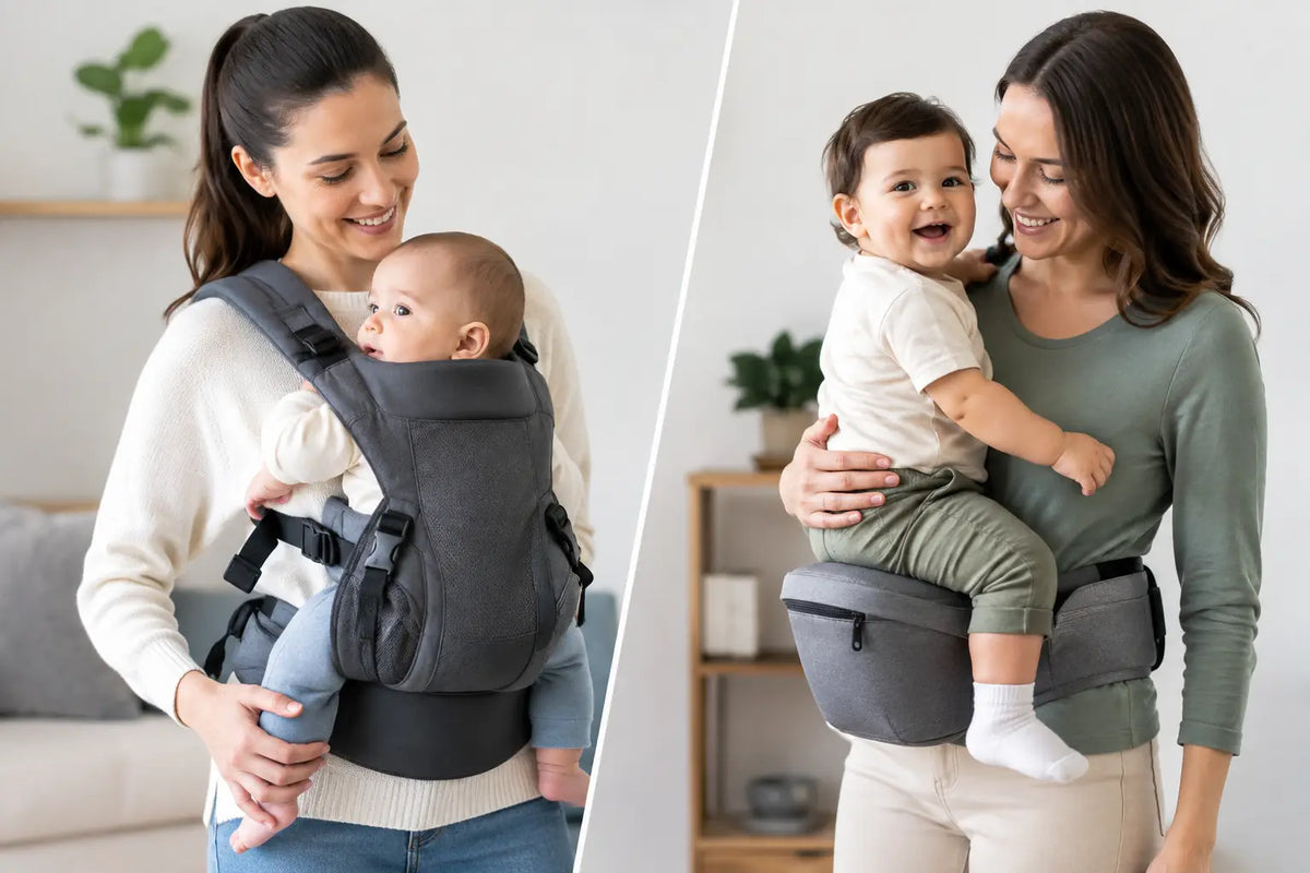 Baby Carrier Versus Hipseat: Which Fits Best?