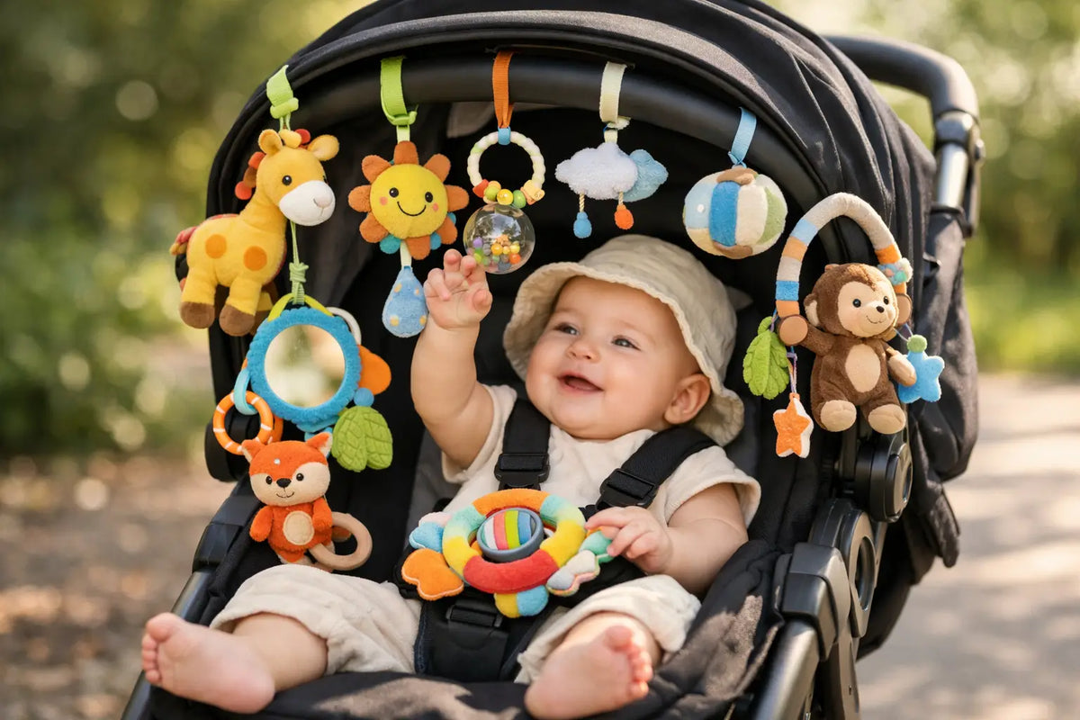 12 Best Stroller Toys for Babies on the Go