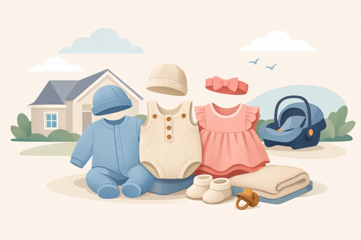 Newborn Coming Home Outfit Ideas for Baby
