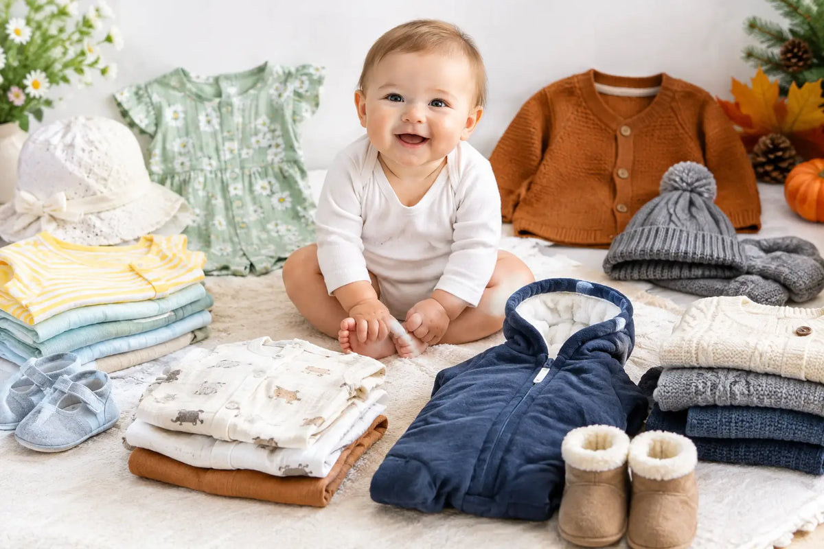 Baby Clothing Fabric Guide for Every Season