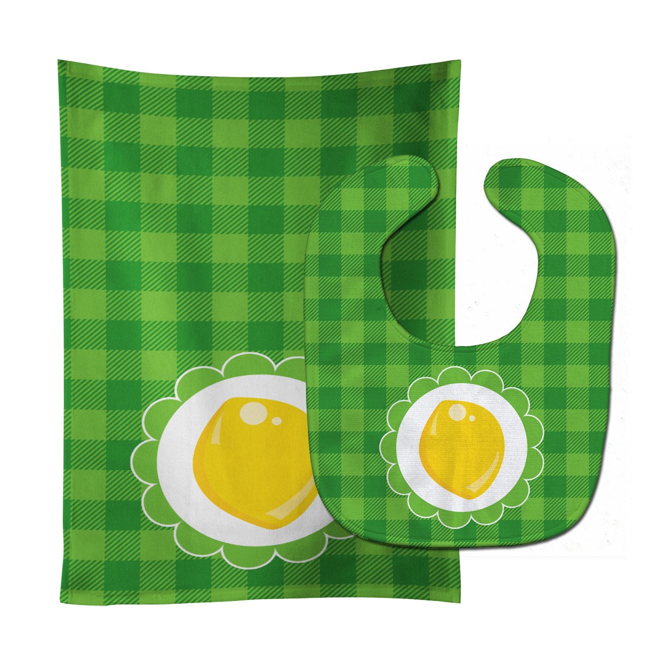 Lemon Baby Bib & Burp Cloth BB7107STBU