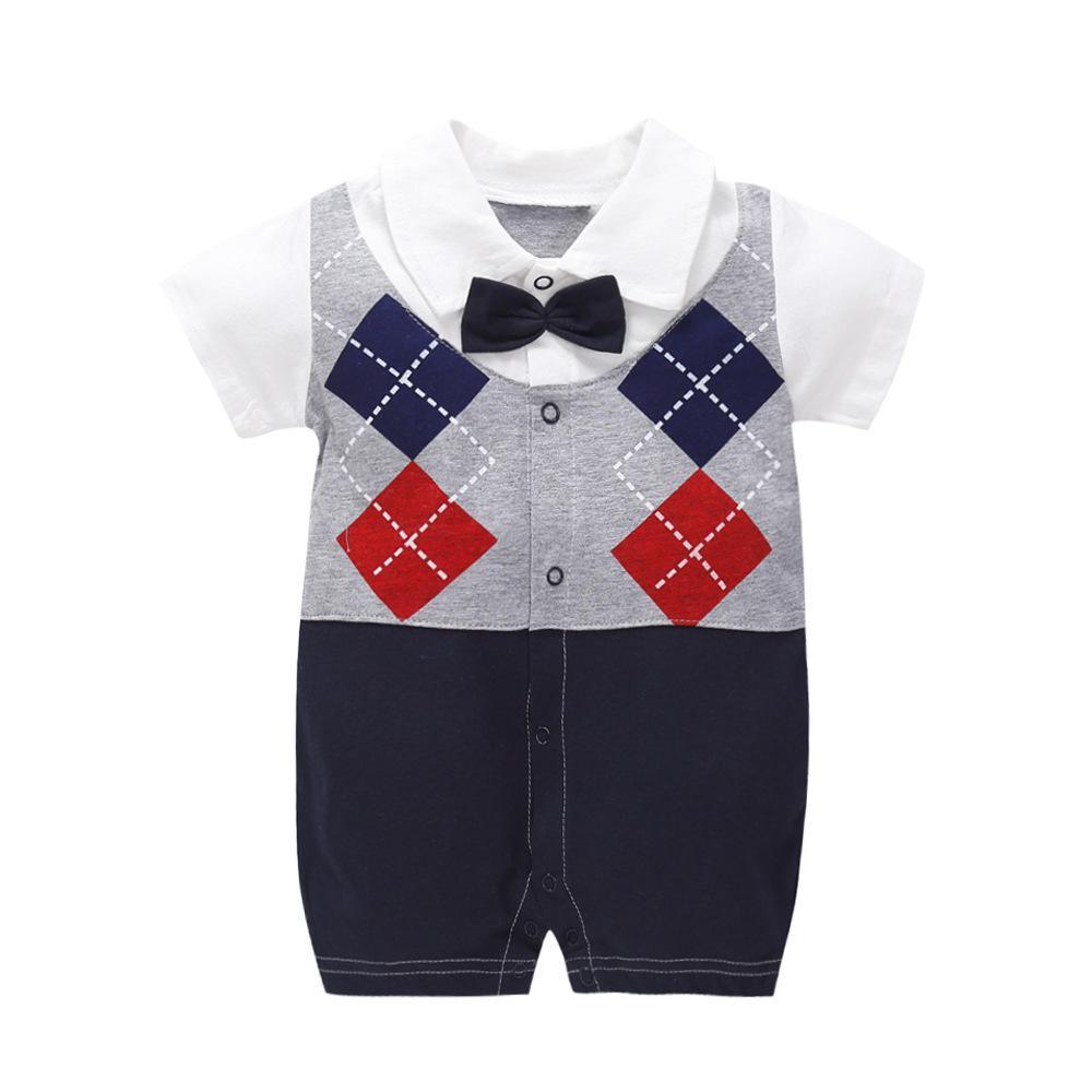 Newbor Summer Romper Jumpsuit Sleepwear In Casual Style for New Born Baby Boys and Girls for Baby Boys Cotton Jumpsuit 0-12M