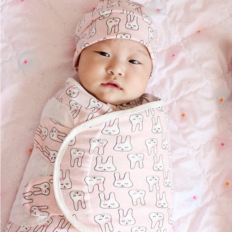 Spring  Summer Cotton Baby Infant Bags Towels Sleeping Bags Knitted Cloth Cap Set, Size:L (60x75 CM)(Tent Tree)