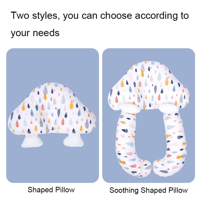 Multifunctional Baby Shaped Pillow Baby Soothing Sleep Corrective Pillow, Spec: Soothing Drop
