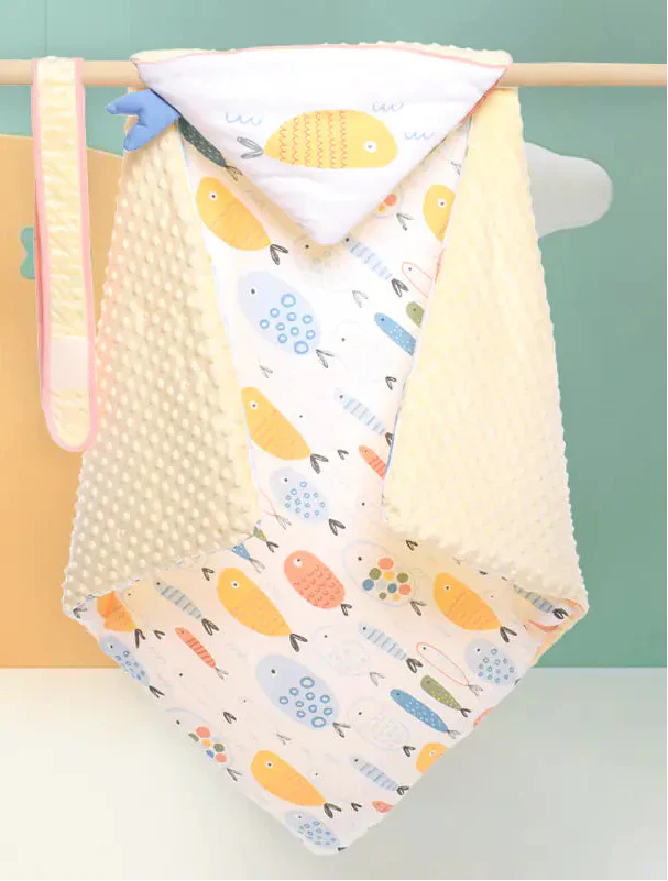 Baby Swaddle Blanket with Cotton for Newborns (Autumn/Winter) - # BAGE41210027