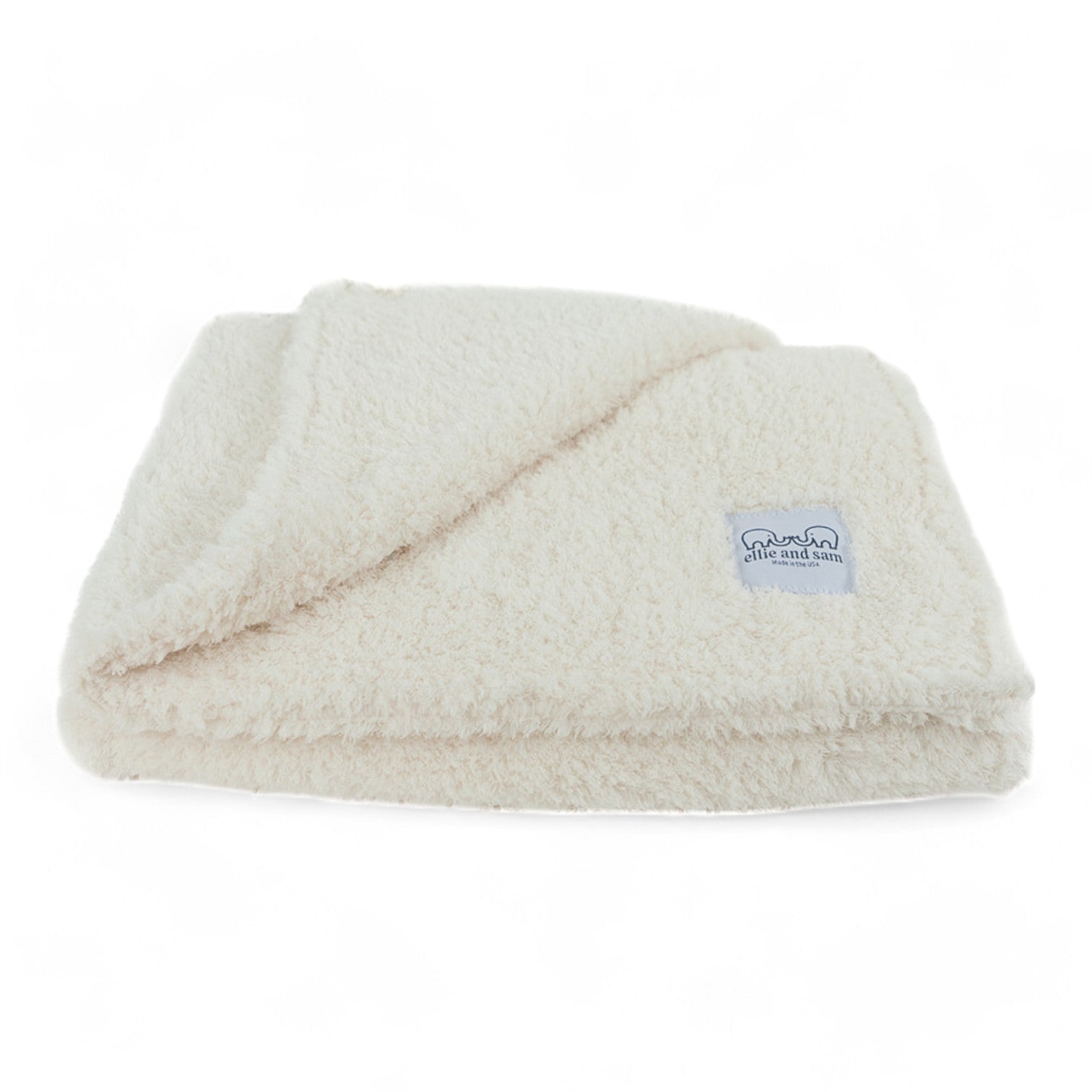 Classic Chenille Baby Blanket – Ivory