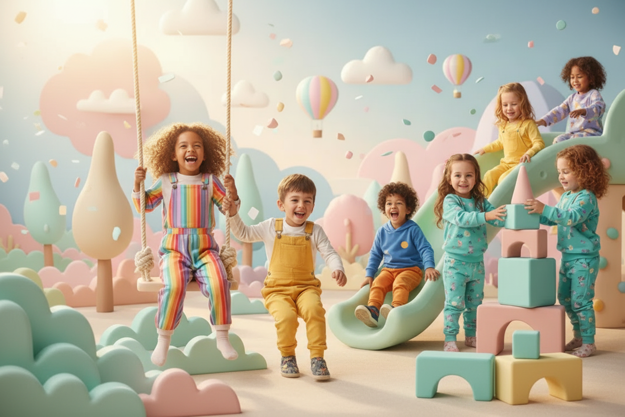Kiddies Land playground - no text